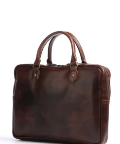 Buckle & Seam Business- & Laptop Bags-Cali Briefcase 14″ cow leather