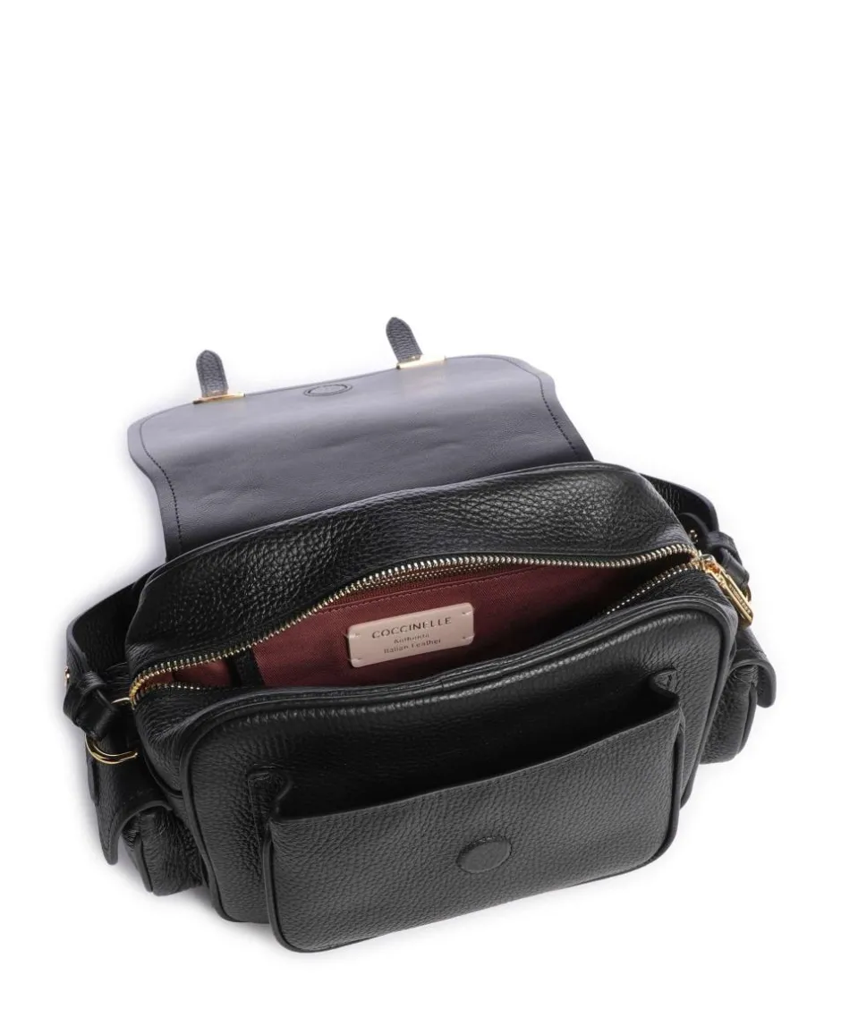 Coccinelle Crossbody Bags-Campus Crossbody bag grained leather