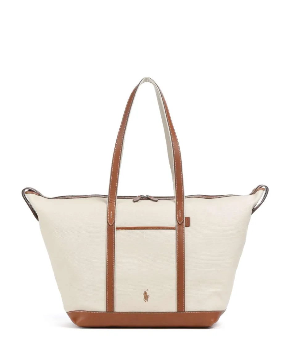 Polo Ralph Lauren Tote Bags-Canvas Large Tote bag canvas