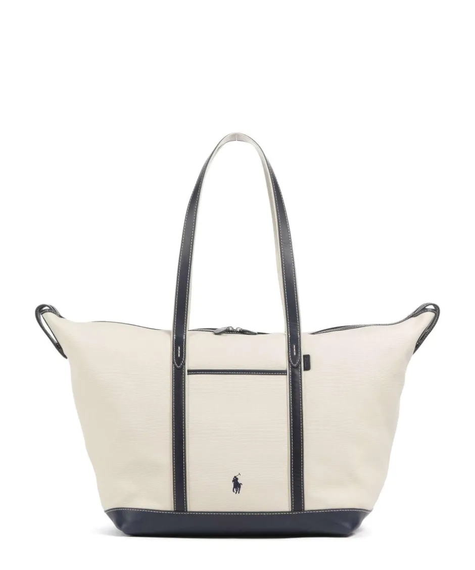 Polo Ralph Lauren Tote Bags-Canvas Large Tote bag canvas