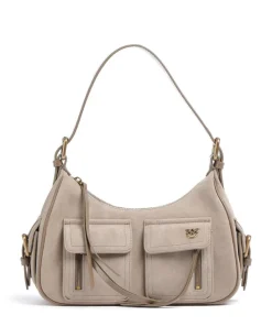 Pinko Shoulder Bags-Cargo Classic Shoulder bag brushed cow leather