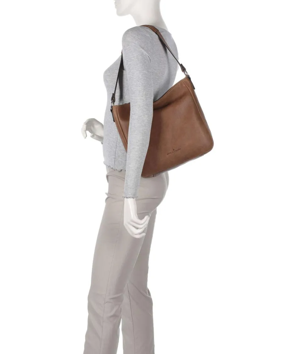 Castelijn & Beerens Shoulder Bags|Hobo Bags-Carisma Hobo bag grained cow leather