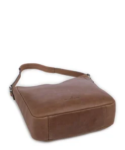 Castelijn & Beerens Shoulder Bags|Hobo Bags-Carisma Hobo bag grained cow leather