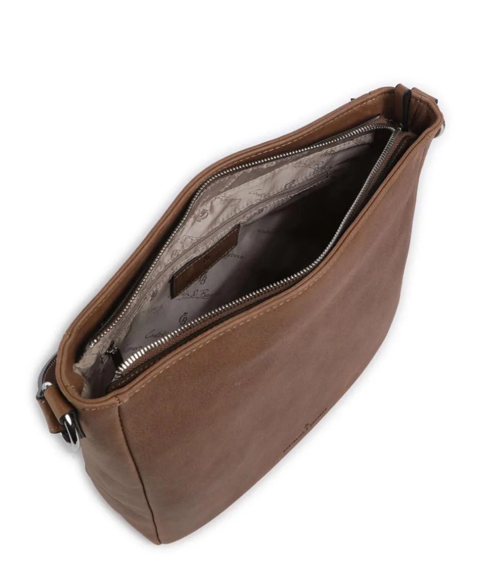 Castelijn & Beerens Shoulder Bags|Hobo Bags-Carisma Hobo bag grained cow leather