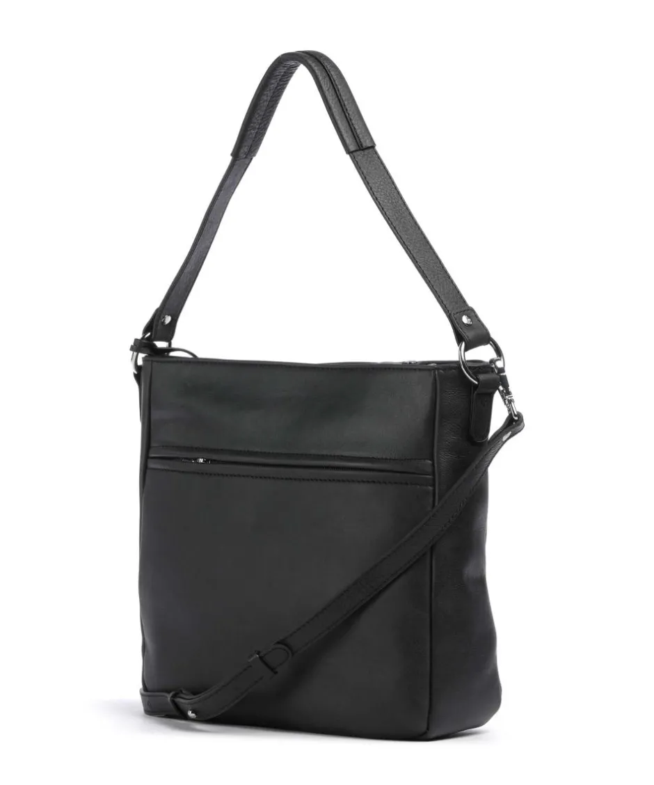 Castelijn & Beerens Shoulder Bags|Hobo Bags-Carisma Hobo bag grained cow leather