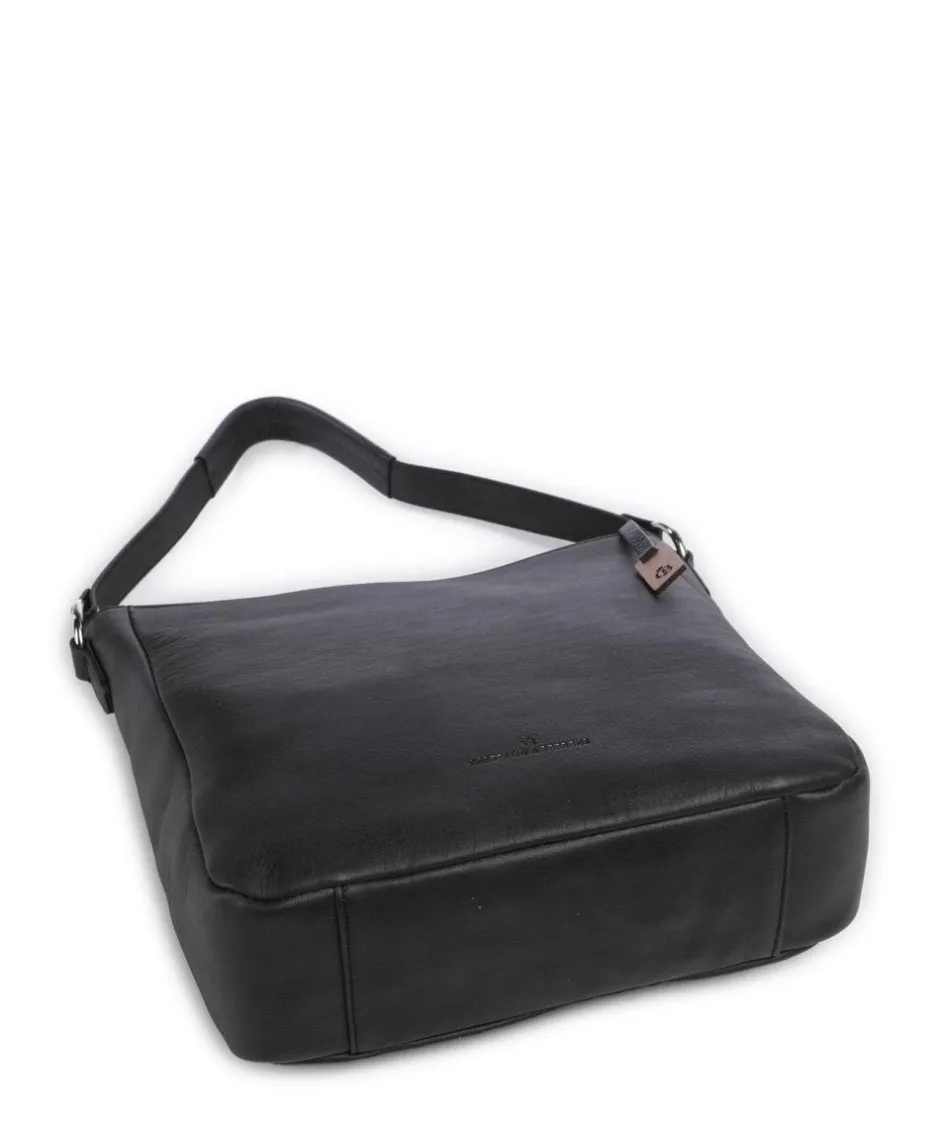 Castelijn & Beerens Shoulder Bags|Hobo Bags-Carisma Hobo bag grained cow leather
