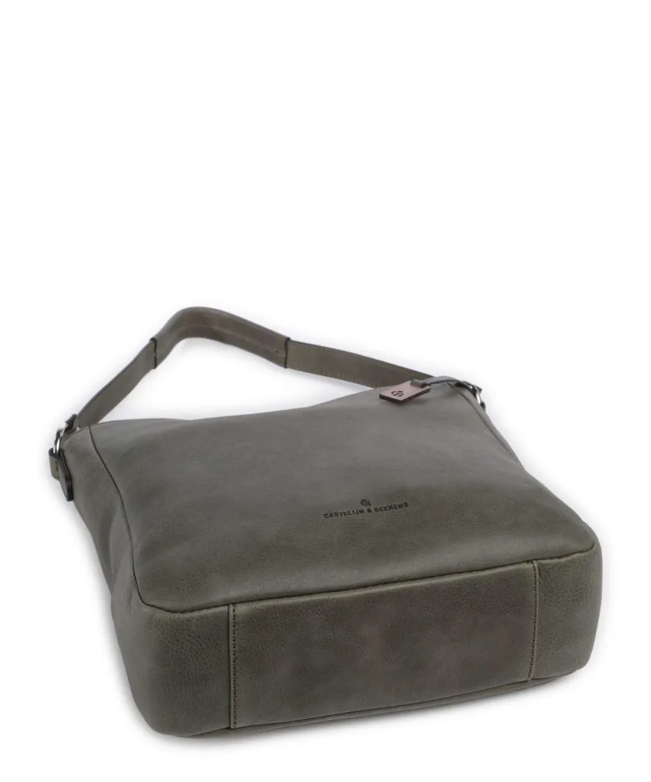 Castelijn & Beerens Shoulder Bags|Hobo Bags-Carisma Hobo bag grained cow leather