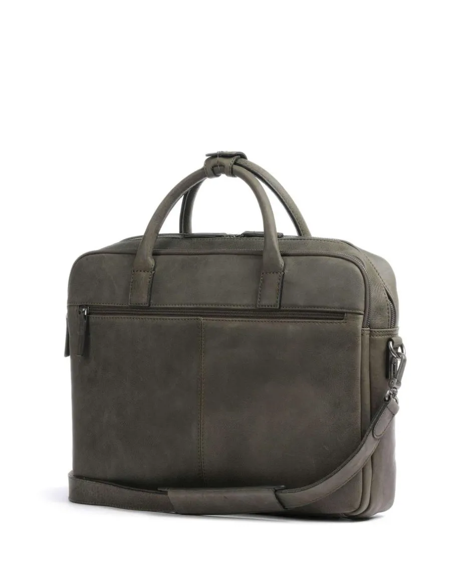 Castelijn & Beerens Business- & Laptop Bags-Carisma RFID Briefcase 15″ brushed cow leather