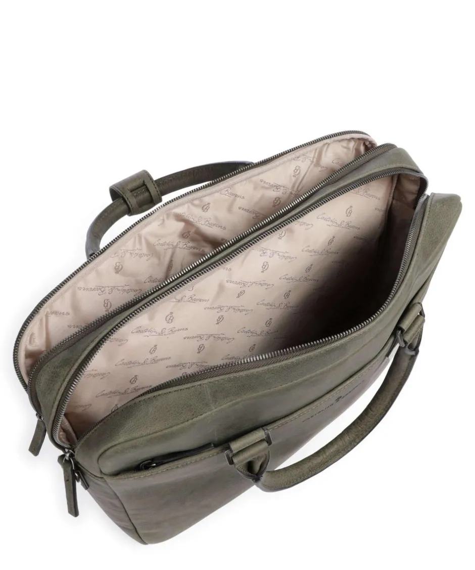 Castelijn & Beerens Business- & Laptop Bags-Carisma RFID Briefcase 15″ brushed cow leather