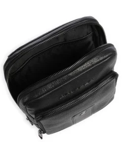 Piquadro Crossbody Bags-Carl Crossbody bag 10″ grained cow leather