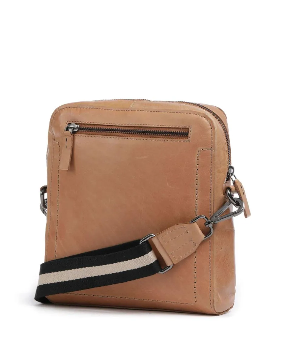Harold Crossbody Bags-Caugio Crossbody bag 10″ fine grain cow leather