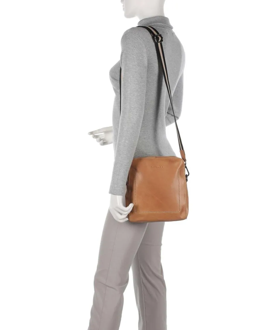 Harold Crossbody Bags-Caugio Crossbody bag 10″ fine grain cow leather