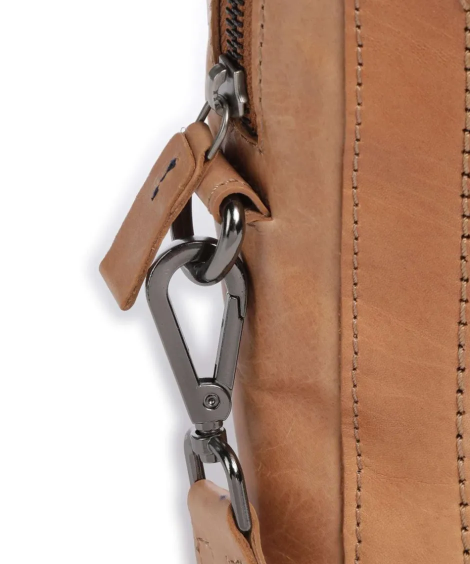 Harold Crossbody Bags-Caugio Crossbody bag 10″ fine grain cow leather