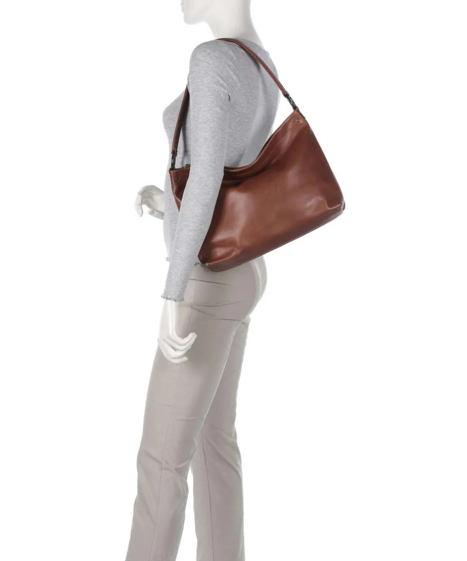Harold Shoulder Bags|Hobo Bags-Caugio Hobo bag fine grain cow leather