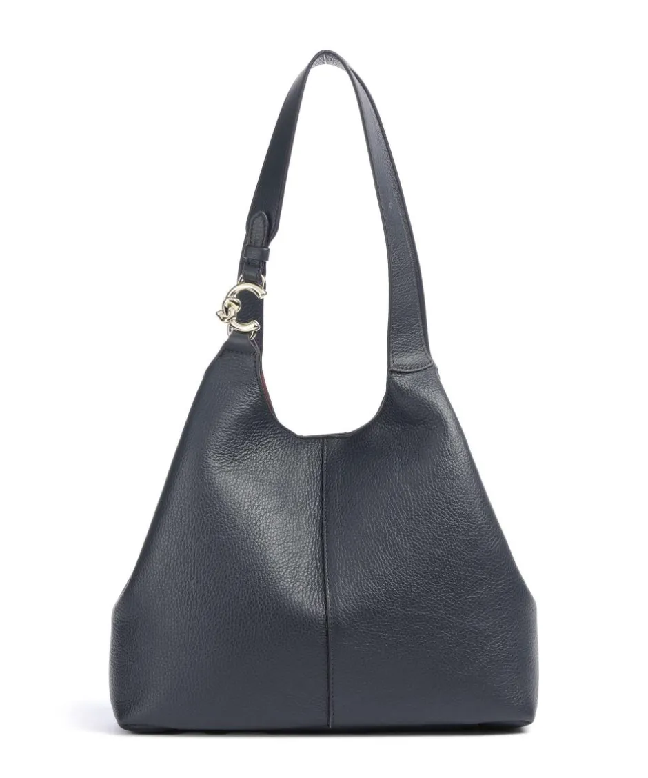 Coccinelle Shoulder Bags|Hobo Bags-C-Easy Hobo bag grained cow leather