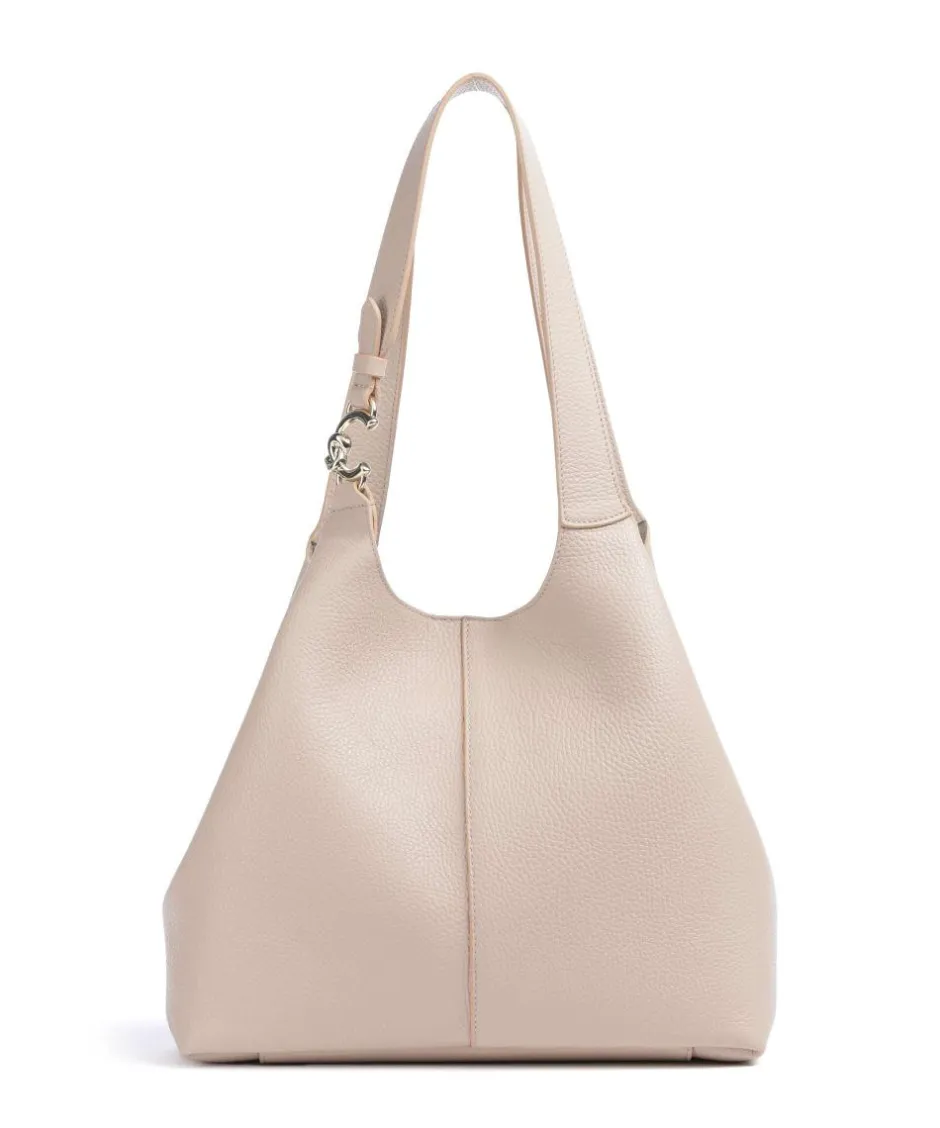 Coccinelle Shoulder Bags|Hobo Bags-C-Easy Hobo bag grained cow leather