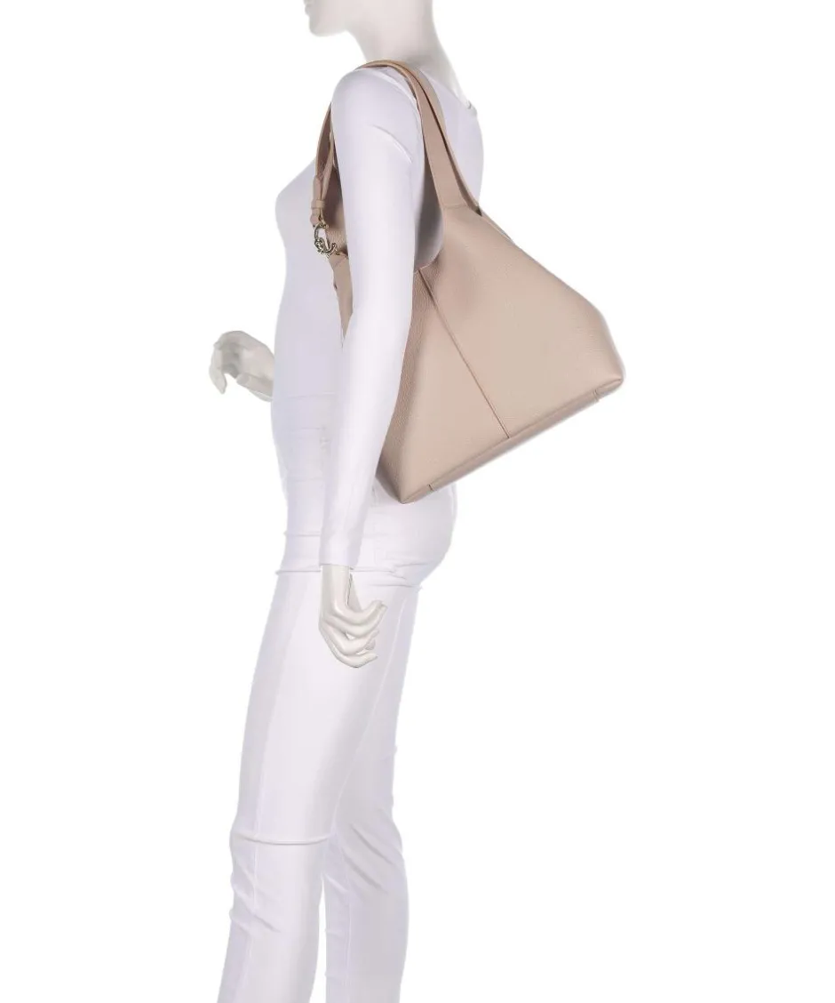 Coccinelle Shoulder Bags|Hobo Bags-C-Easy Hobo bag grained cow leather