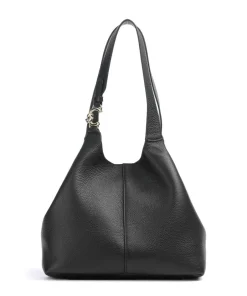 Coccinelle Shoulder Bags|Hobo Bags-C-Easy Hobo bag grained cow leather