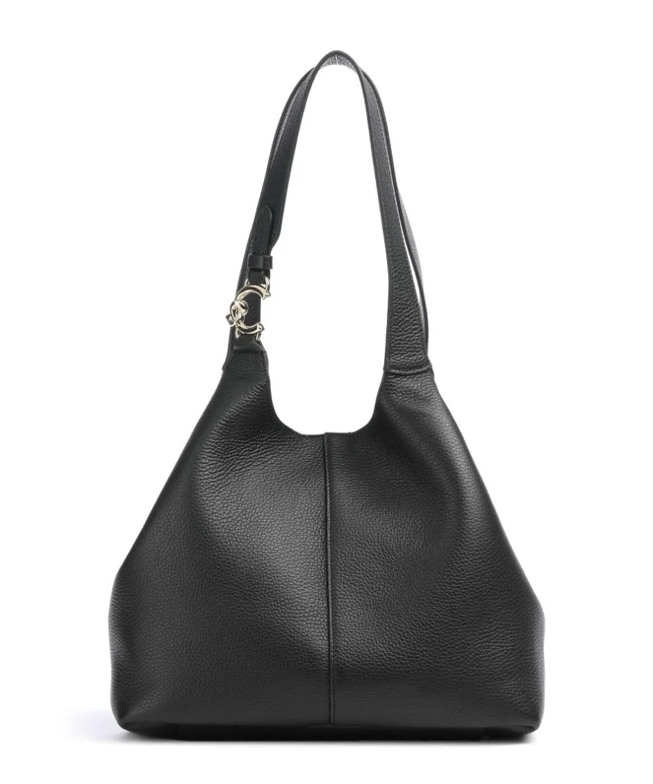 Coccinelle Shoulder Bags|Hobo Bags-C-Easy Hobo bag grained cow leather