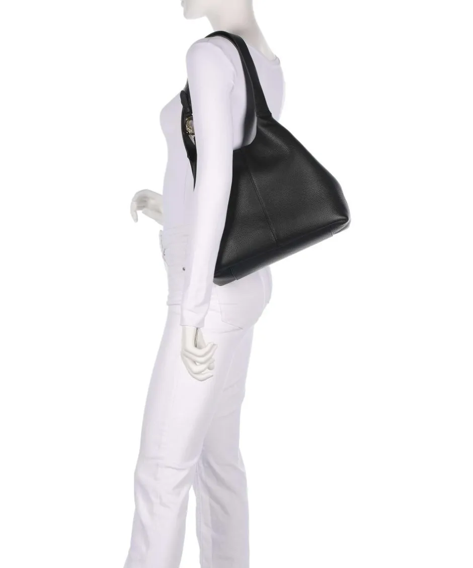 Coccinelle Shoulder Bags|Hobo Bags-C-Easy Hobo bag grained cow leather