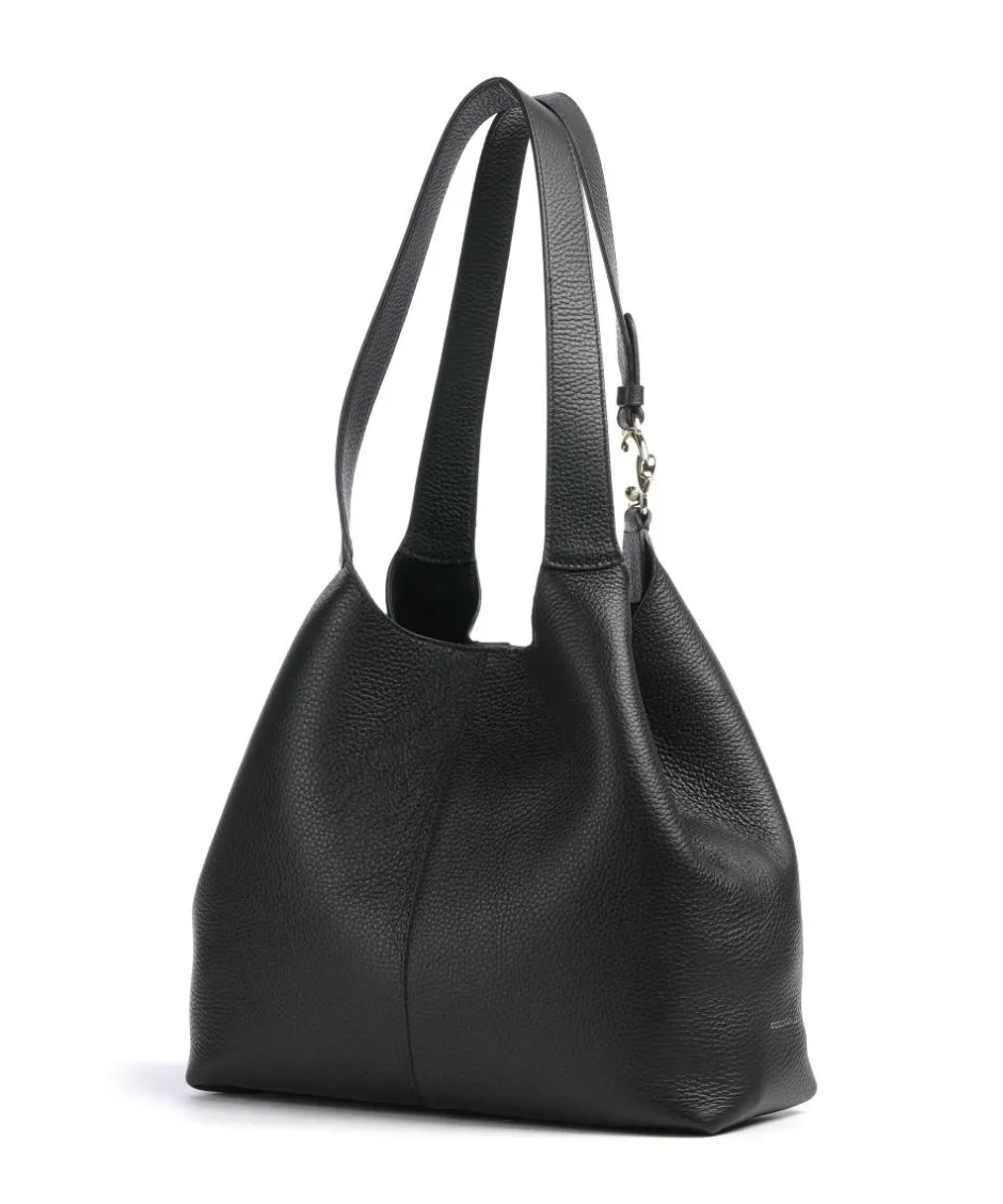 Coccinelle Shoulder Bags|Hobo Bags-C-Easy Hobo bag grained cow leather