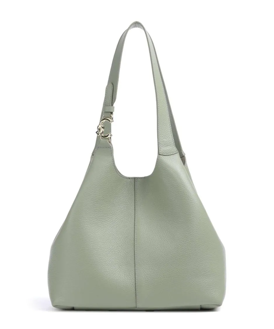 Coccinelle Shoulder Bags|Hobo Bags-C-Easy Hobo bag grained cow leather