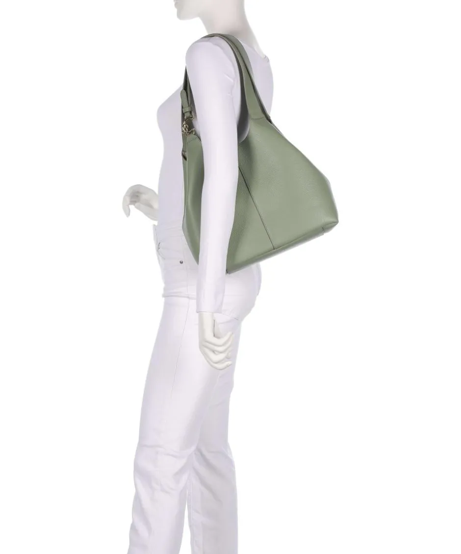 Coccinelle Shoulder Bags|Hobo Bags-C-Easy Hobo bag grained cow leather
