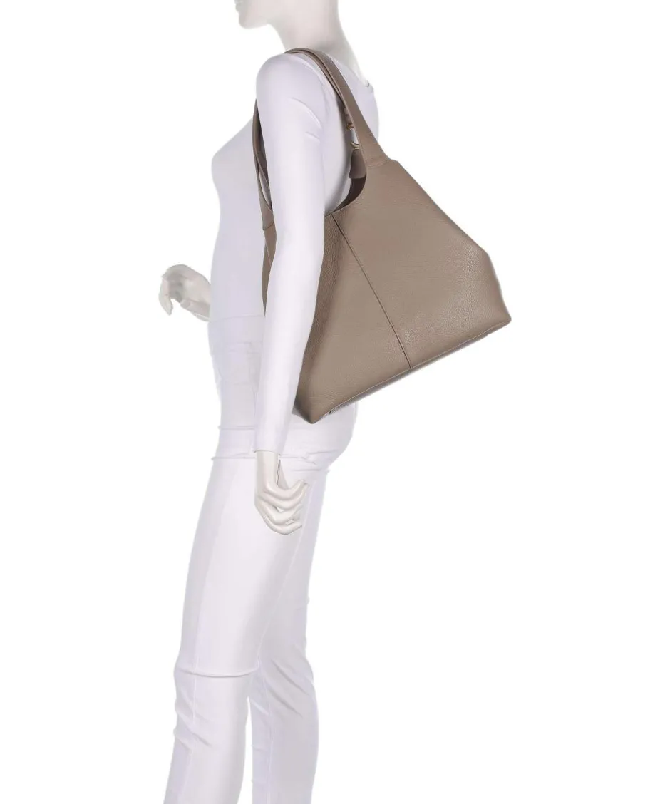 Coccinelle Shoulder Bags|Hobo Bags-C-Easy Hobo bag grained leather