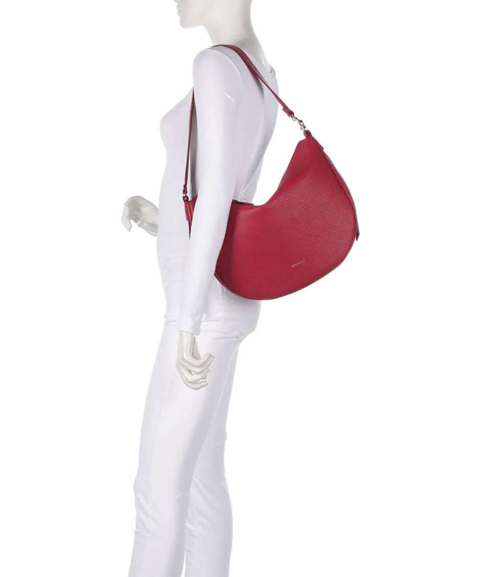 Coccinelle Shoulder Bags|Hobo Bags-C-Easy Hobo bag grained leather