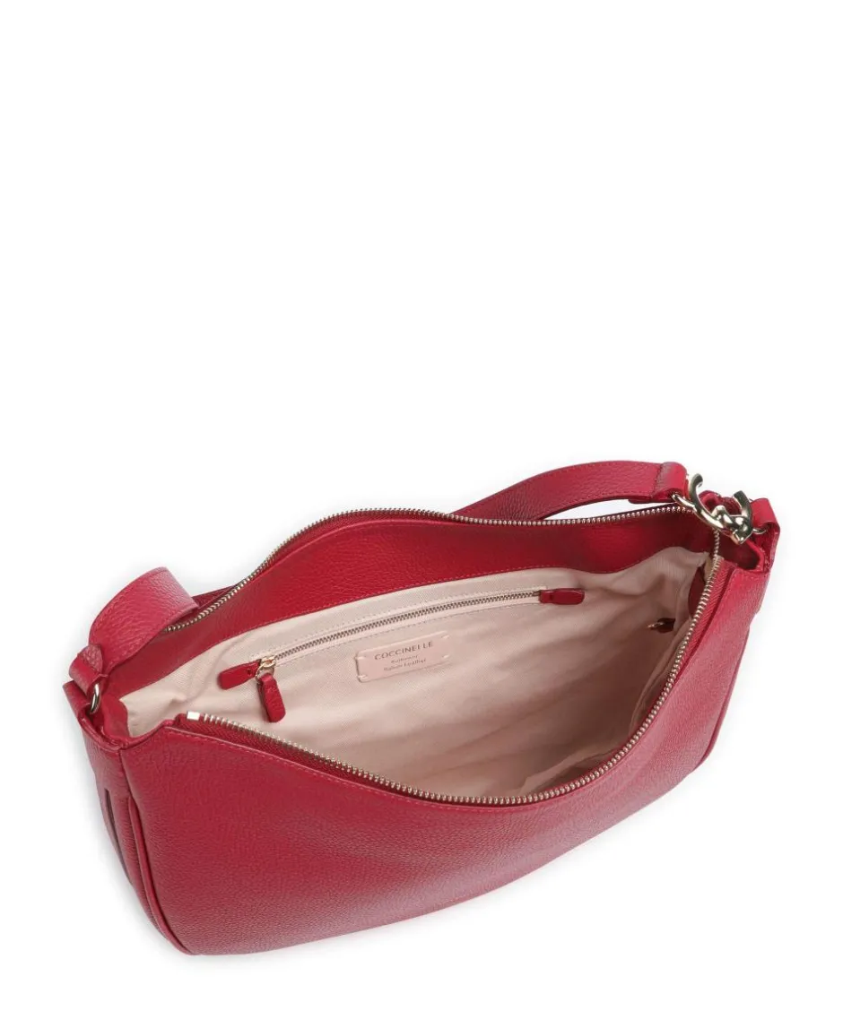 Coccinelle Shoulder Bags|Hobo Bags-C-Easy Hobo bag grained leather