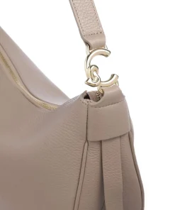 Coccinelle Shoulder Bags|Hobo Bags-C-Easy Hobo bag grained leather