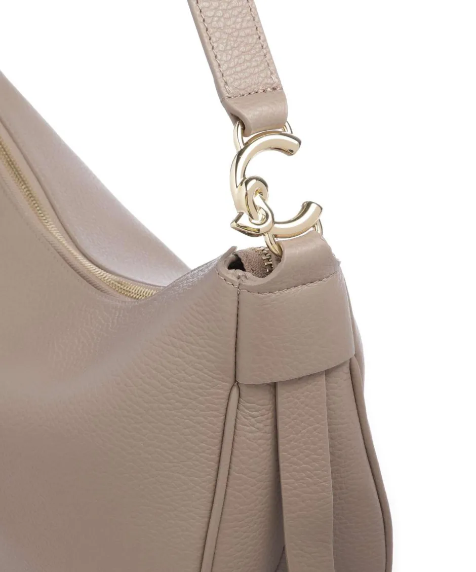 Coccinelle Shoulder Bags|Hobo Bags-C-Easy Hobo bag grained leather