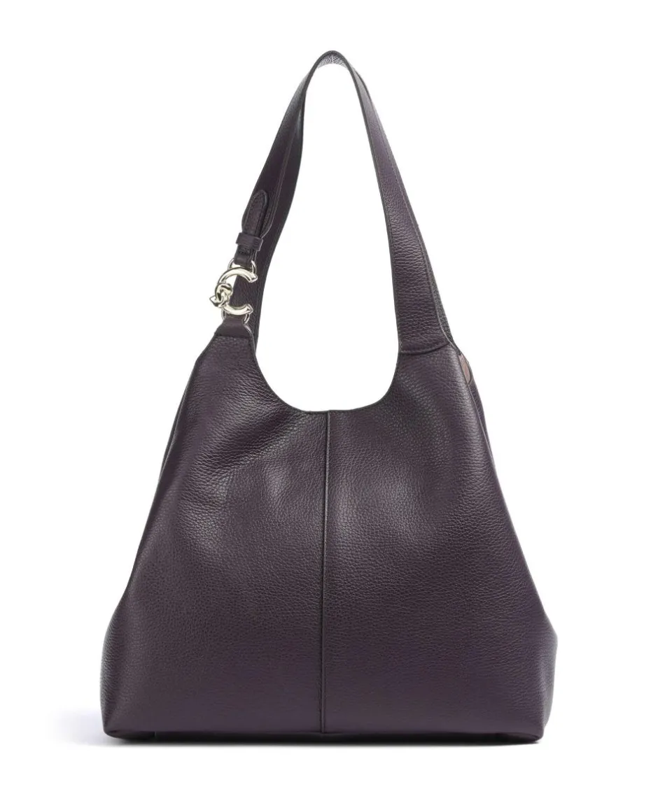 Coccinelle Shoulder Bags|Hobo Bags-C-Easy Hobo bag grained leather