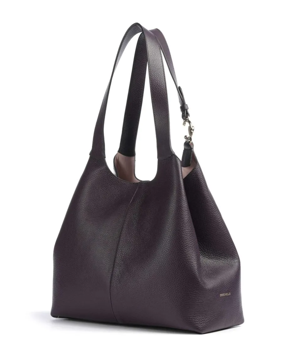Coccinelle Shoulder Bags|Hobo Bags-C-Easy Hobo bag grained leather