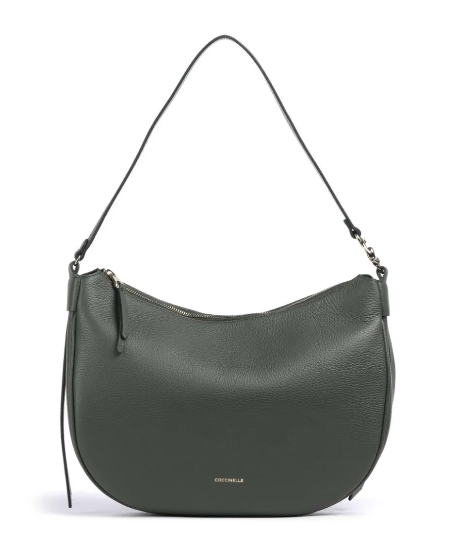 Coccinelle Shoulder Bags|Hobo Bags-C-Easy Hobo bag grained leather