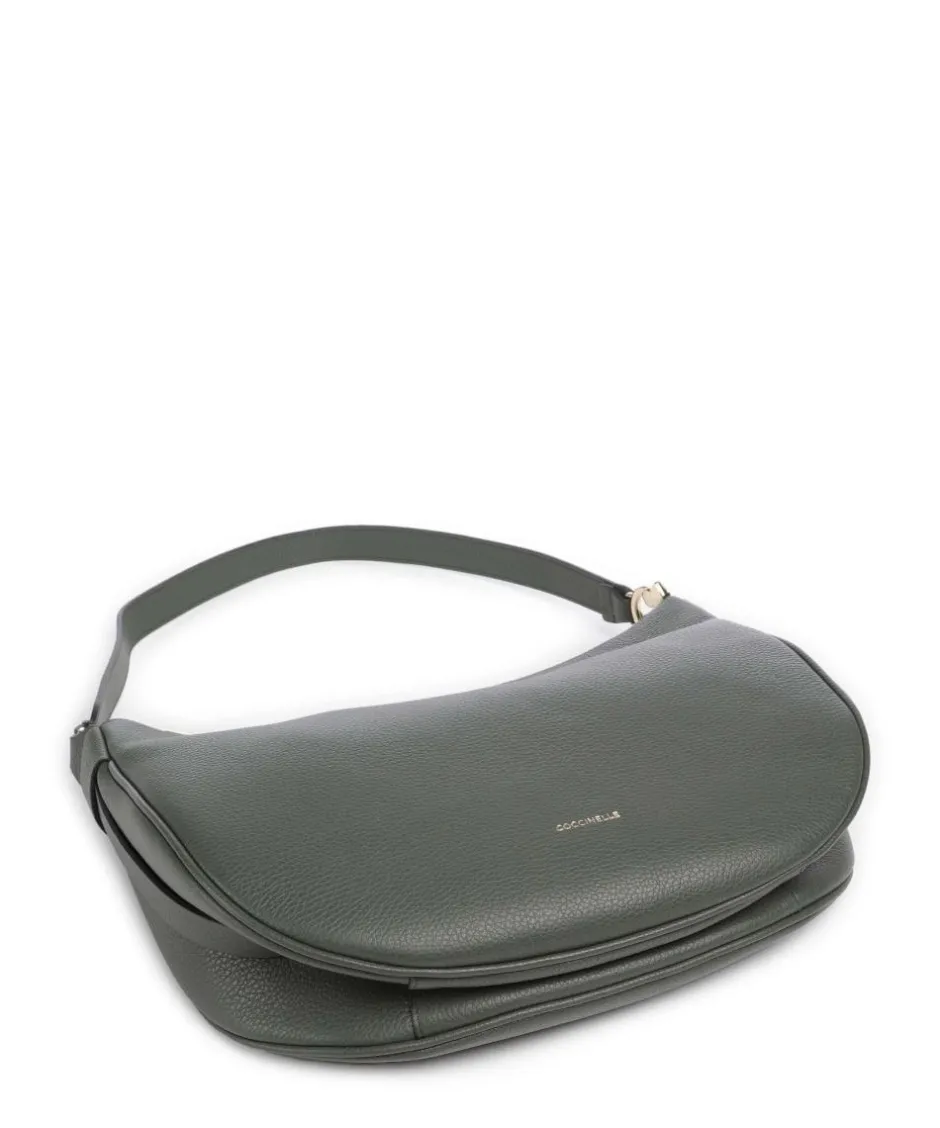 Coccinelle Shoulder Bags|Hobo Bags-C-Easy Hobo bag grained leather