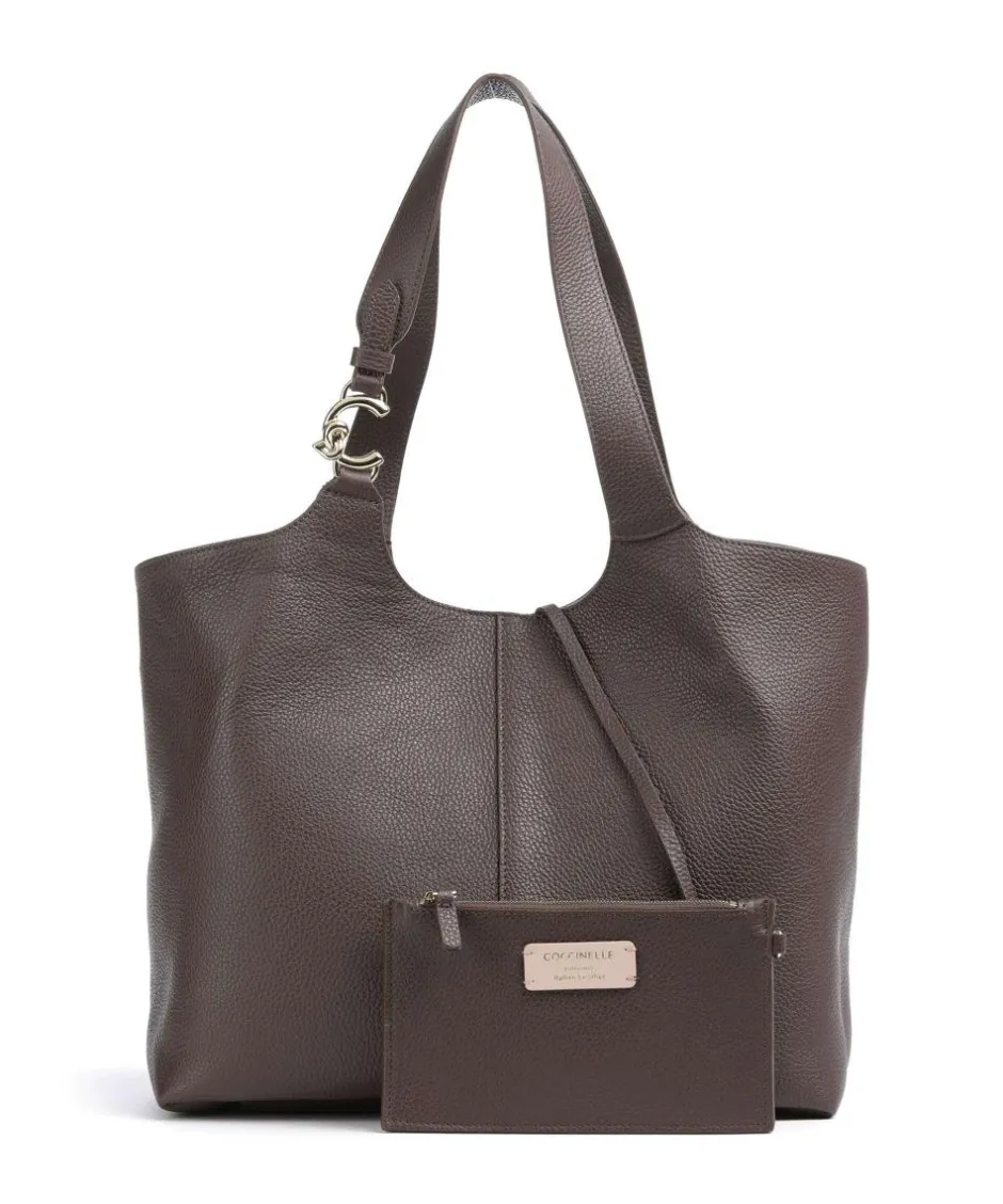 Coccinelle Shoulder Bags|Hobo Bags-C-Easy Hobo bag grained leather