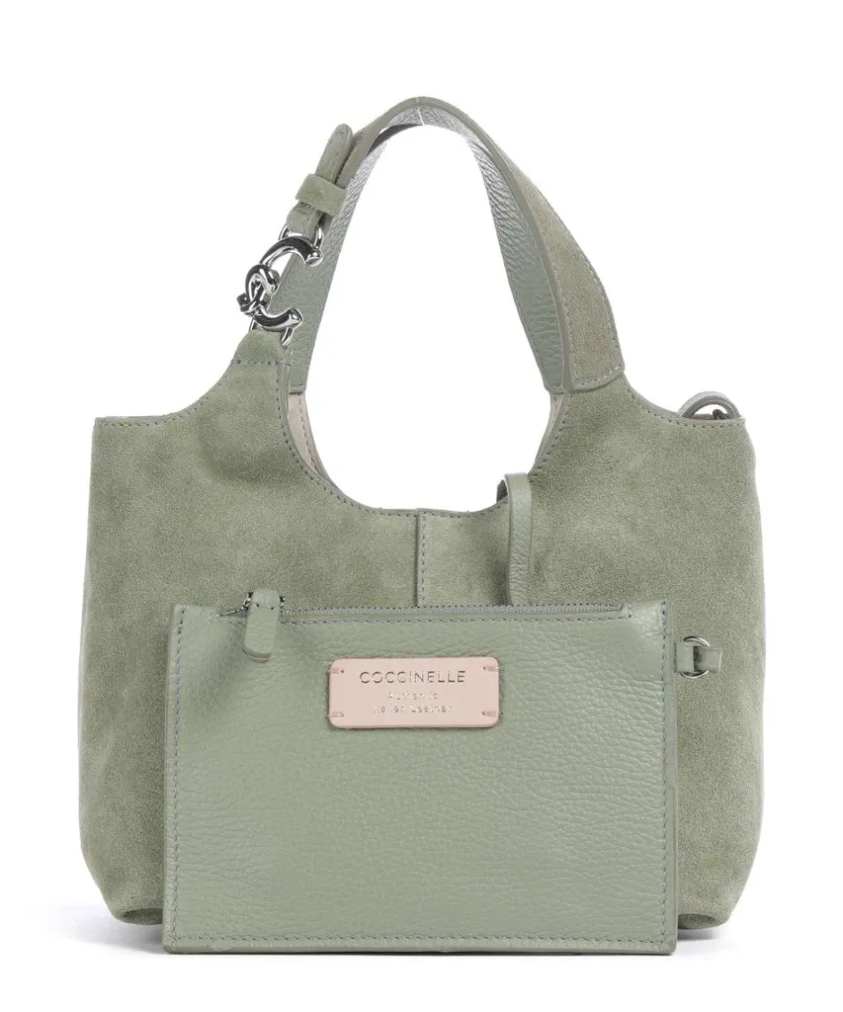 Coccinelle Handbags|Crossbody Bags-C-Easy Suede Handbag brushed cow leather