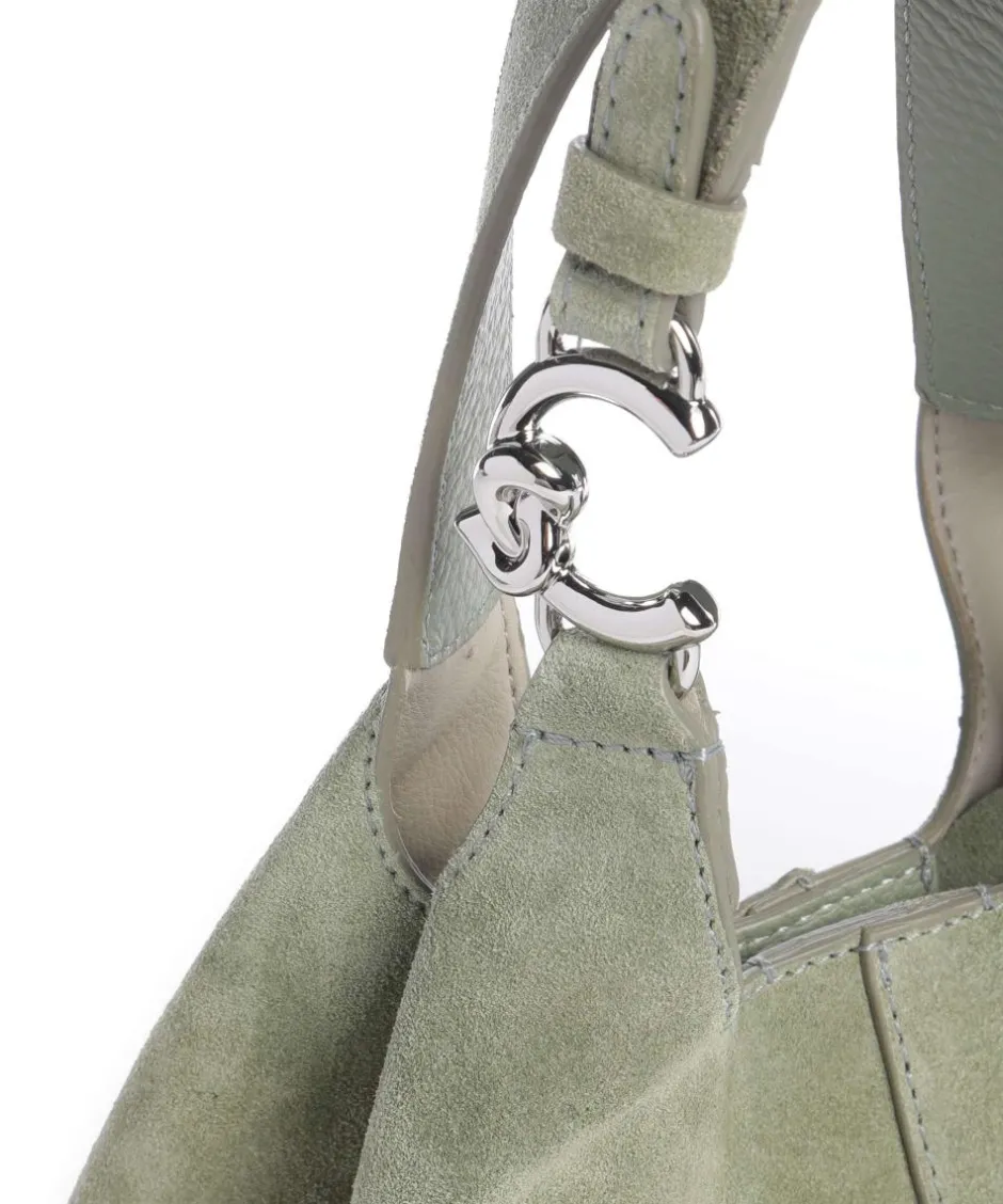 Coccinelle Handbags|Crossbody Bags-C-Easy Suede Handbag brushed cow leather
