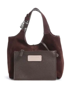 Coccinelle Handbags|Crossbody Bags-C-Easy Suede Handbag brushed cow leather
