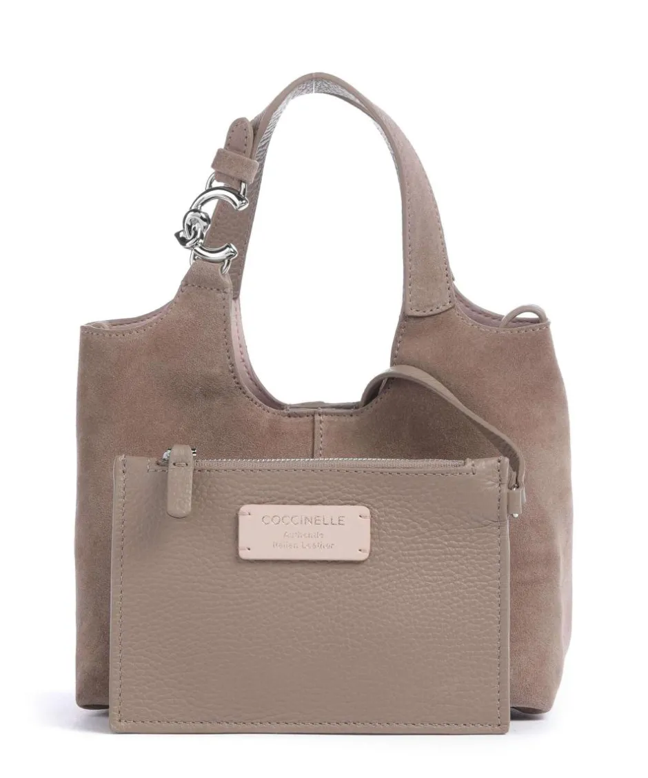 Coccinelle Handbags|Crossbody Bags-C-Easy Suede Handbag brushed cow leather