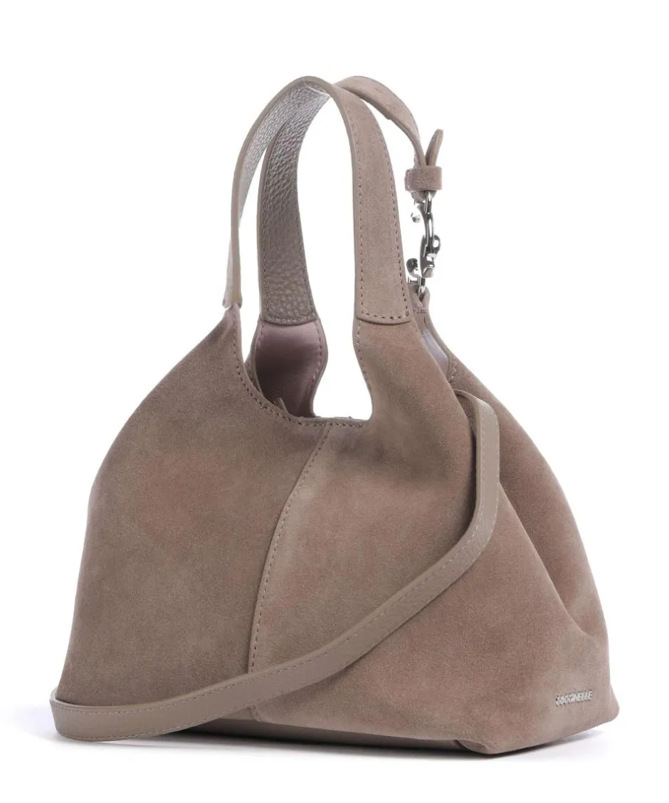Coccinelle Handbags|Crossbody Bags-C-Easy Suede Handbag brushed cow leather