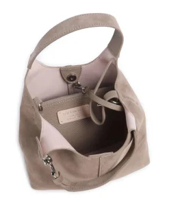 Coccinelle Handbags|Crossbody Bags-C-Easy Suede Handbag brushed cow leather