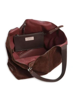 Coccinelle Shoulder Bags|Hobo Bags-C-Easy Suede Hobo bag brushed cow leather