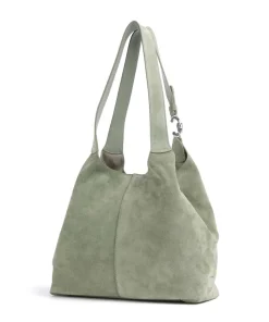 Coccinelle Shoulder Bags|Hobo Bags-C-Easy Suede Hobo bag brushed cow leather
