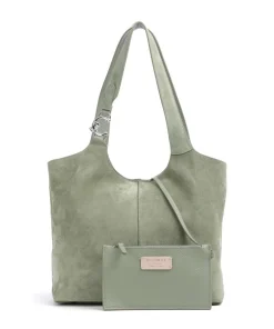 Coccinelle Shoulder Bags|Hobo Bags-C-Easy Suede Hobo bag brushed cow leather