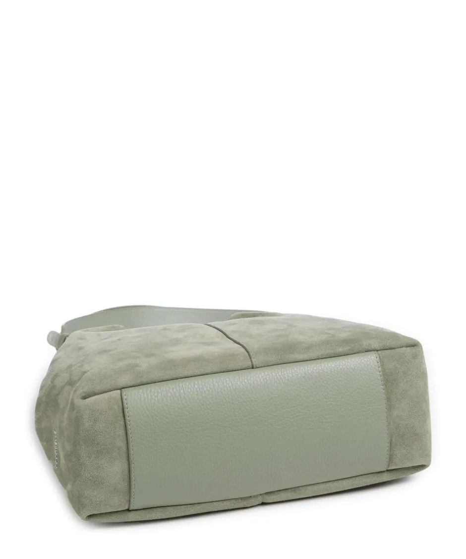 Coccinelle Shoulder Bags|Hobo Bags-C-Easy Suede Hobo bag brushed cow leather