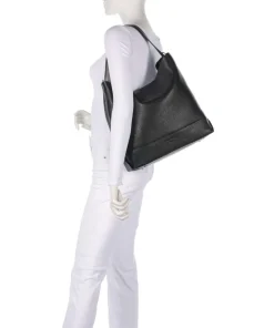 Tiger of Sweden Shoulder Bags|Hobo Bags-Cesano Hobo bag grained cow leather