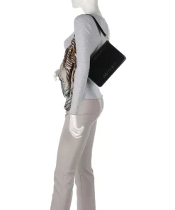 Just Cavalli Shoulder Bags|Crossbody Bags-Chain Foulard Shoulder bag imitation leather