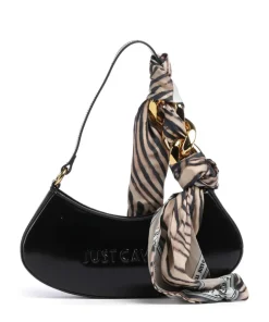 Just Cavalli Shoulder Bags-Chain Foulard Shoulder bag polyurethane, polyester